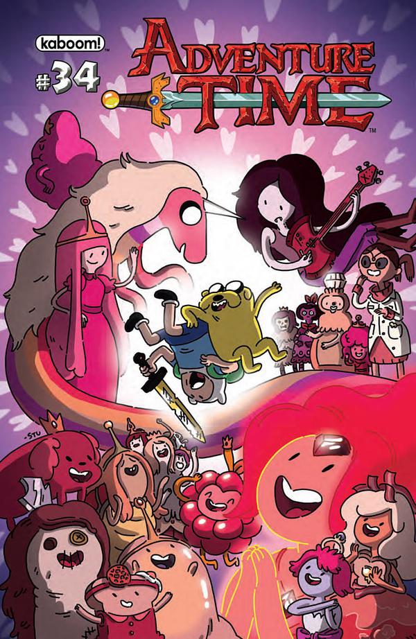 Adventure Time #34 cover