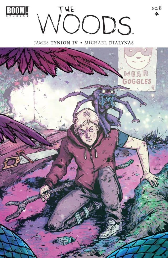 The Woods #8 cover