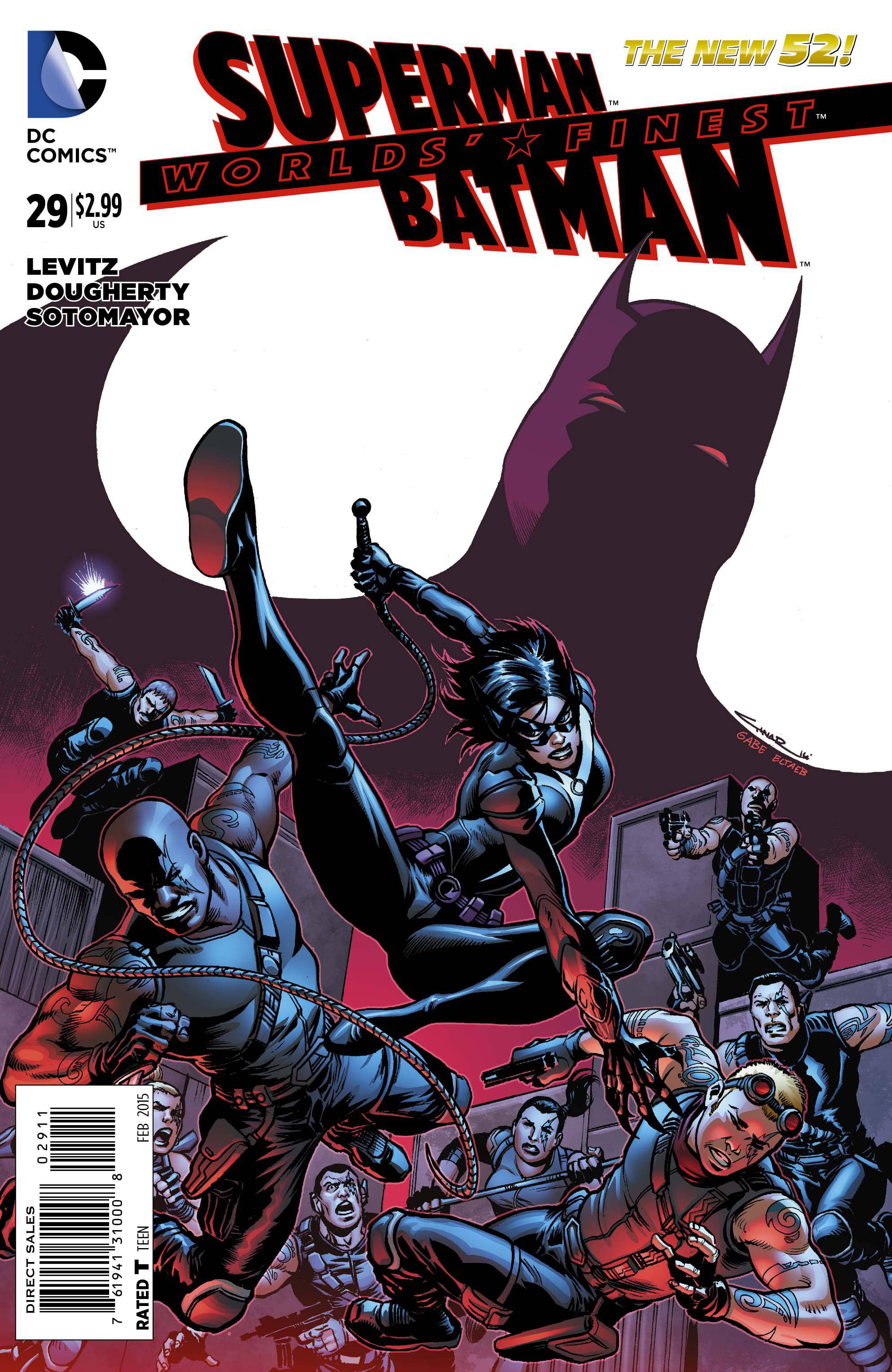 Worlds' Finest #29 cover