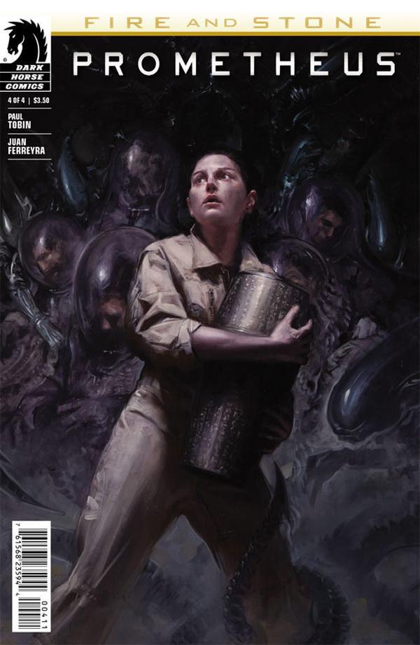 Prometheus: Fire and Stone #4 cover
