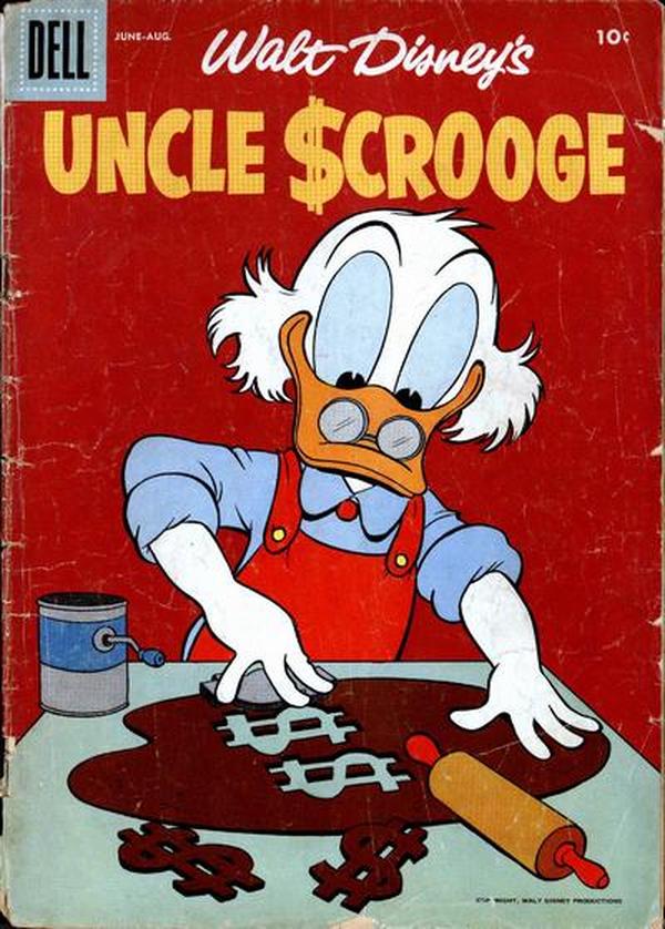 Walt Disney's Uncle Scrooge #14 cover