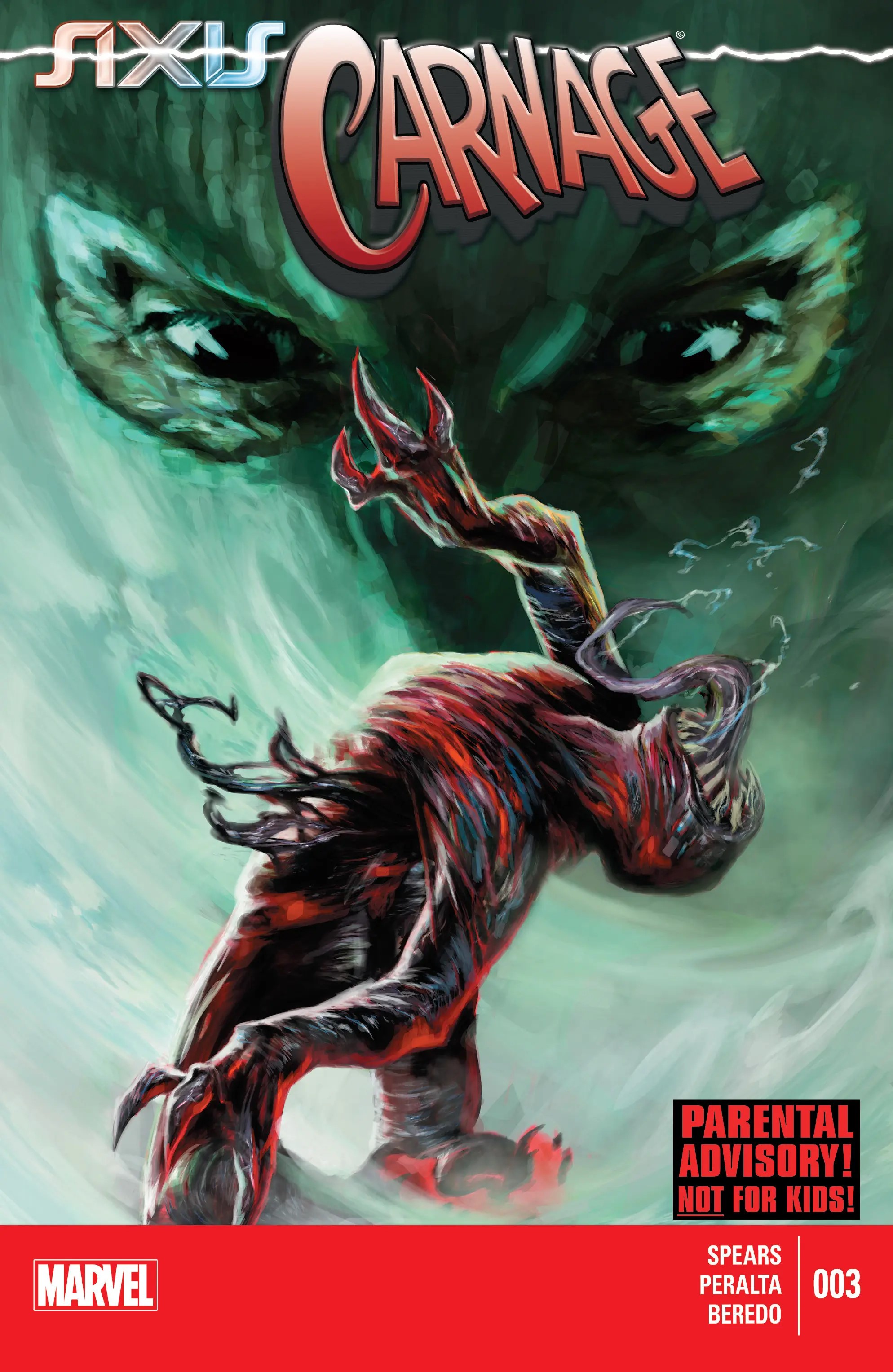 Axis: Carnage #3 cover