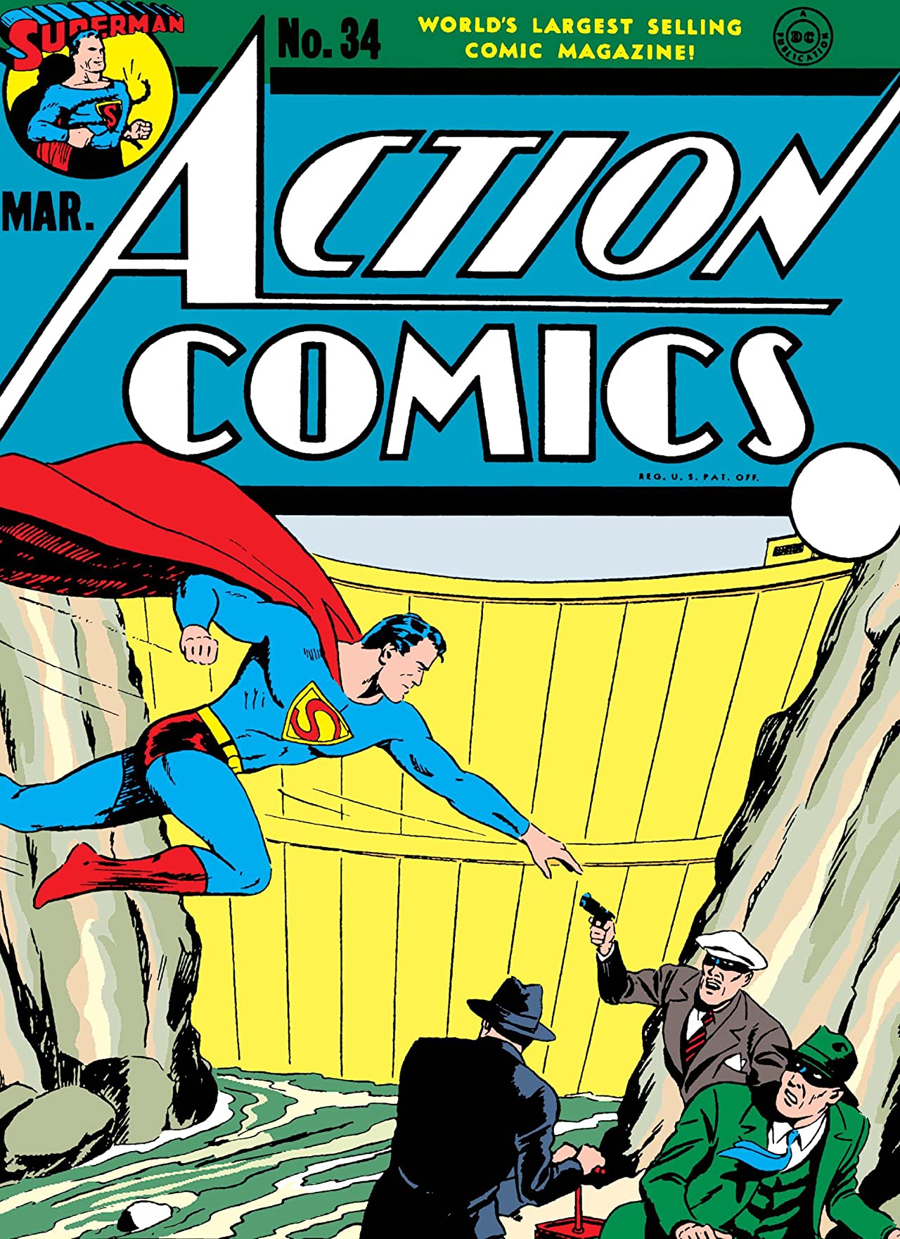 Action Comics #34 cover