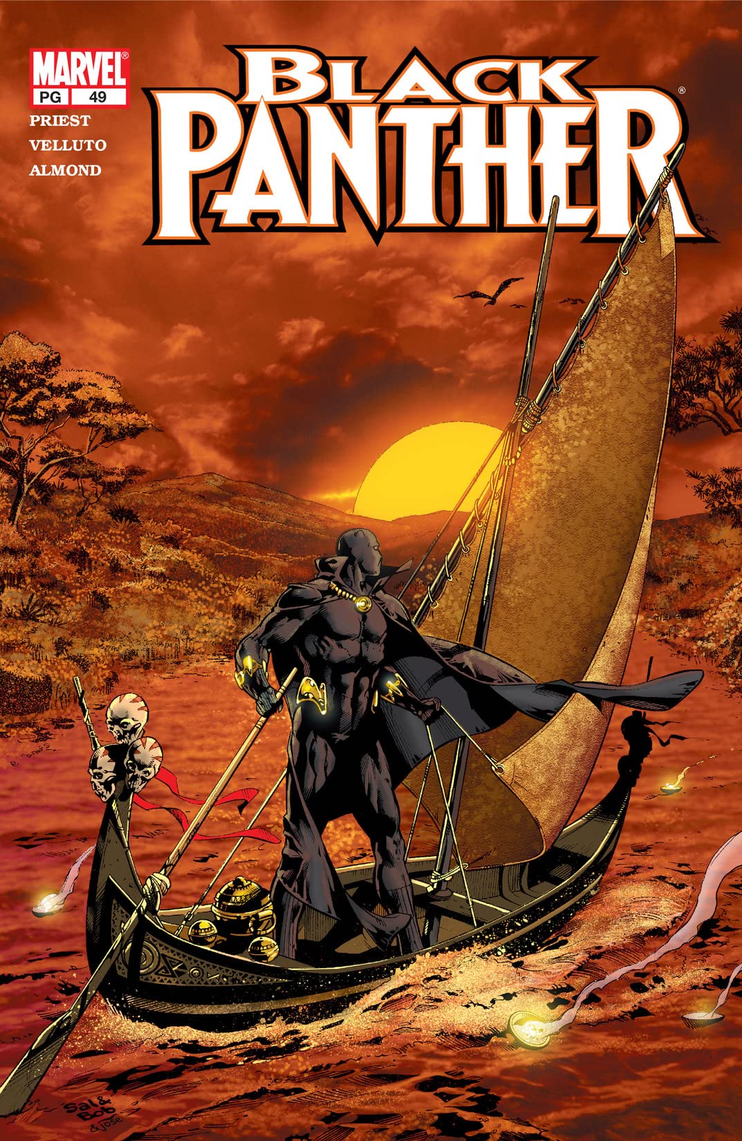 Black Panther #49 cover