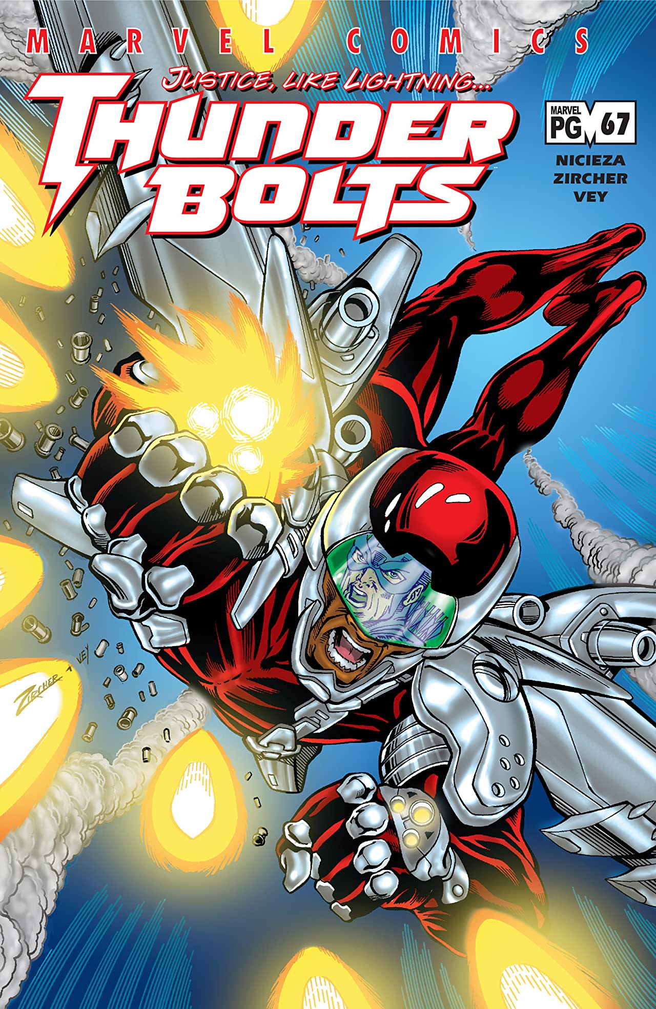 Thunderbolts #67 cover