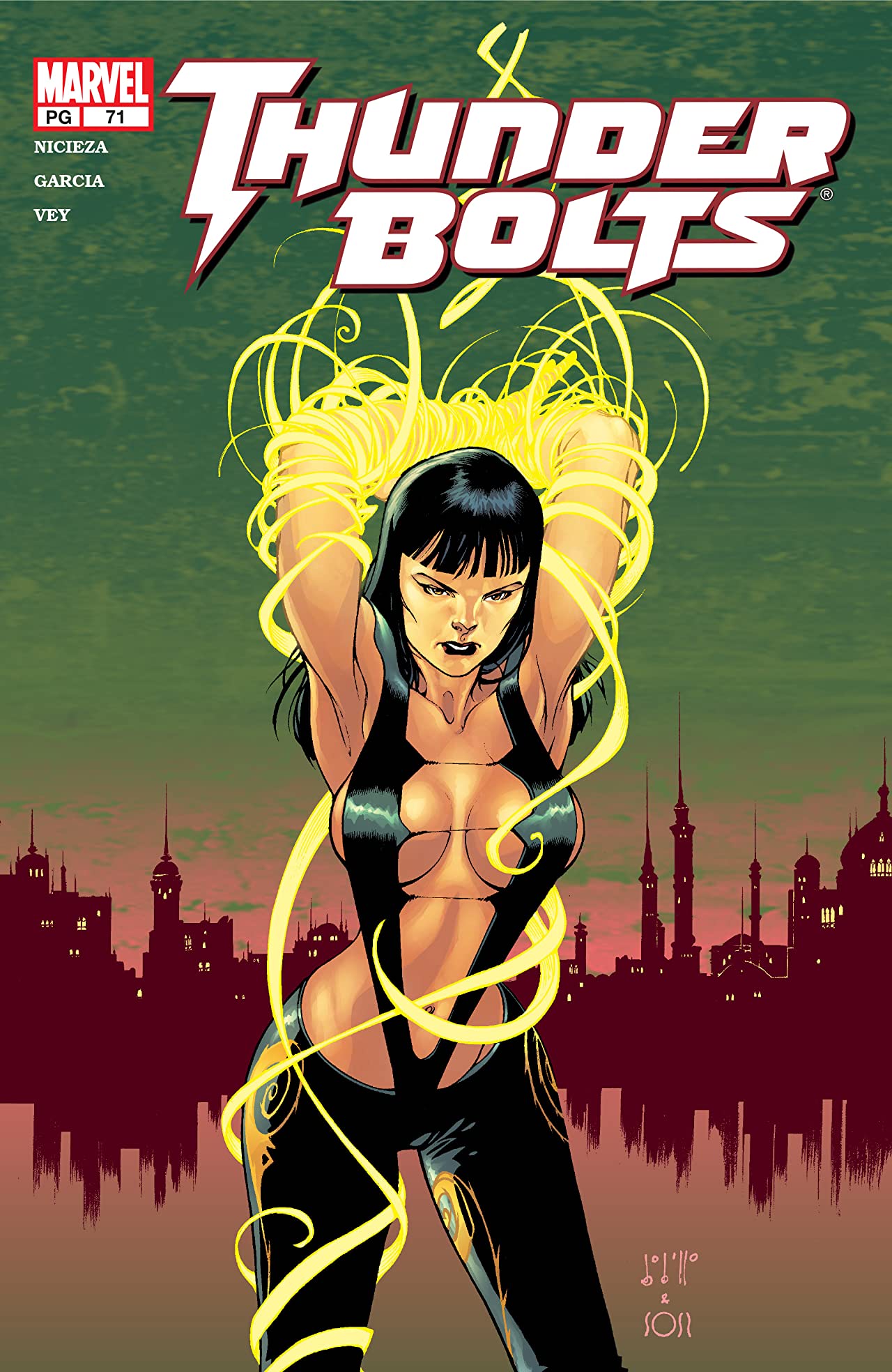 Thunderbolts #71 cover