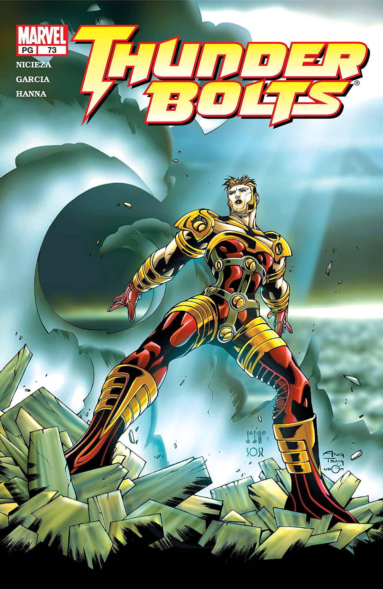 Thunderbolts #73 cover