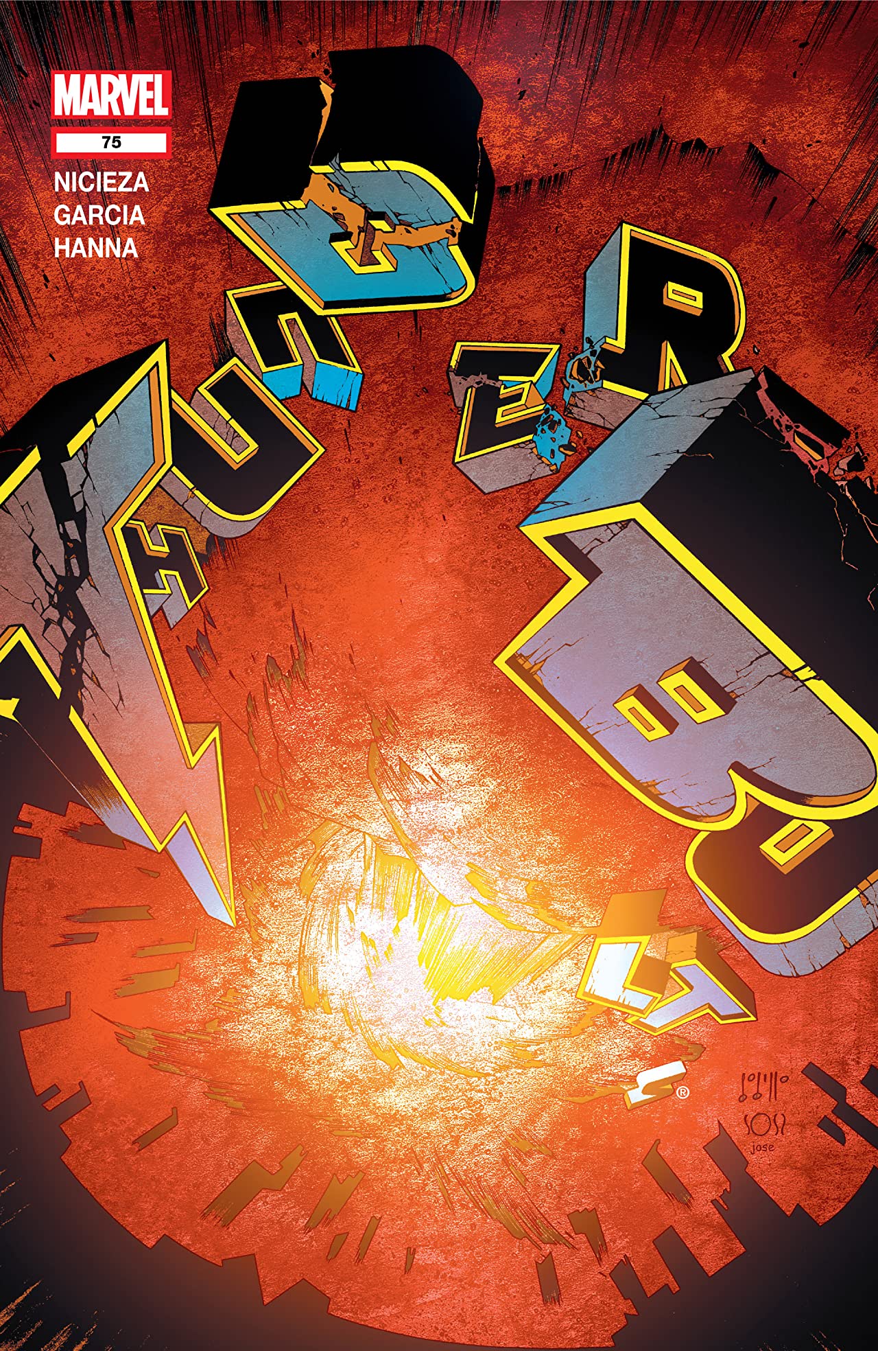 Thunderbolts #75 cover