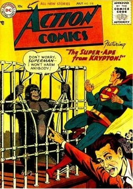 Action Comics #218 cover