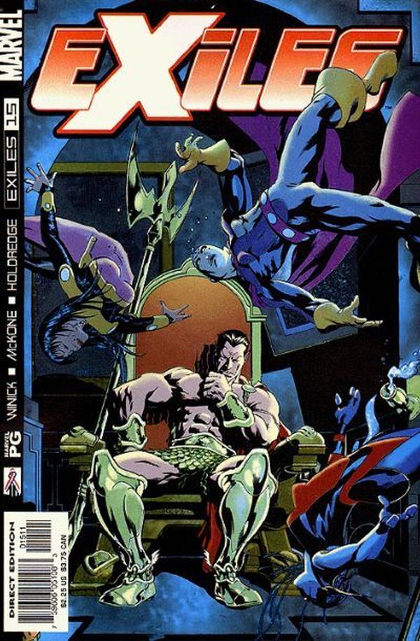 Exiles #15 cover