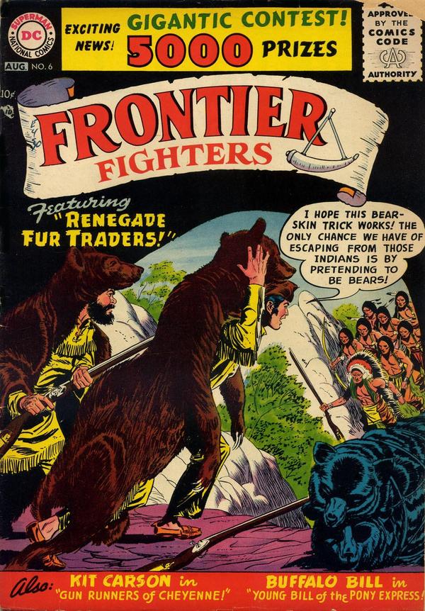 Frontier Fighters #6 cover