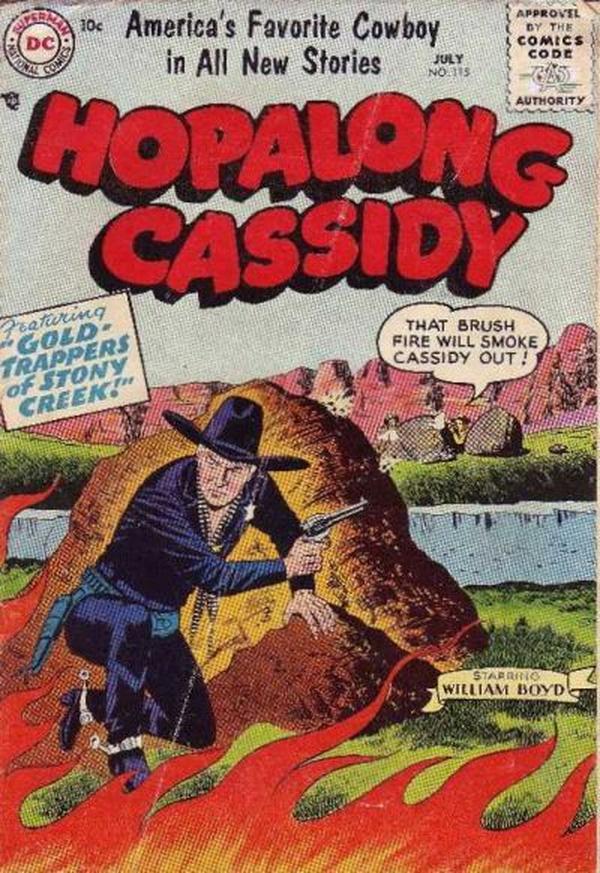 Hopalong Cassidy #115 cover