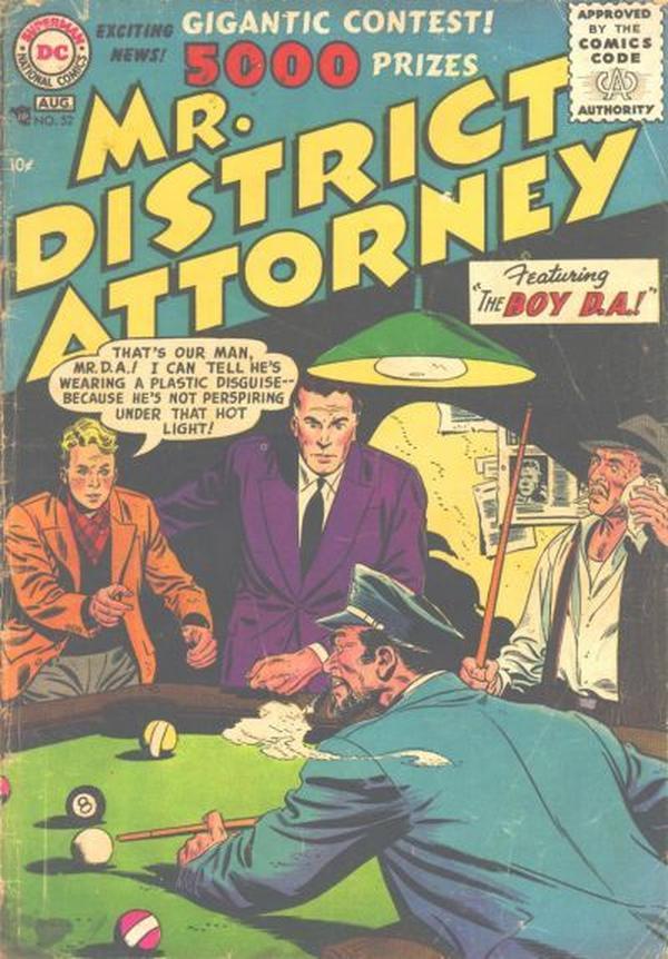 Mr. District Attorney #52 cover