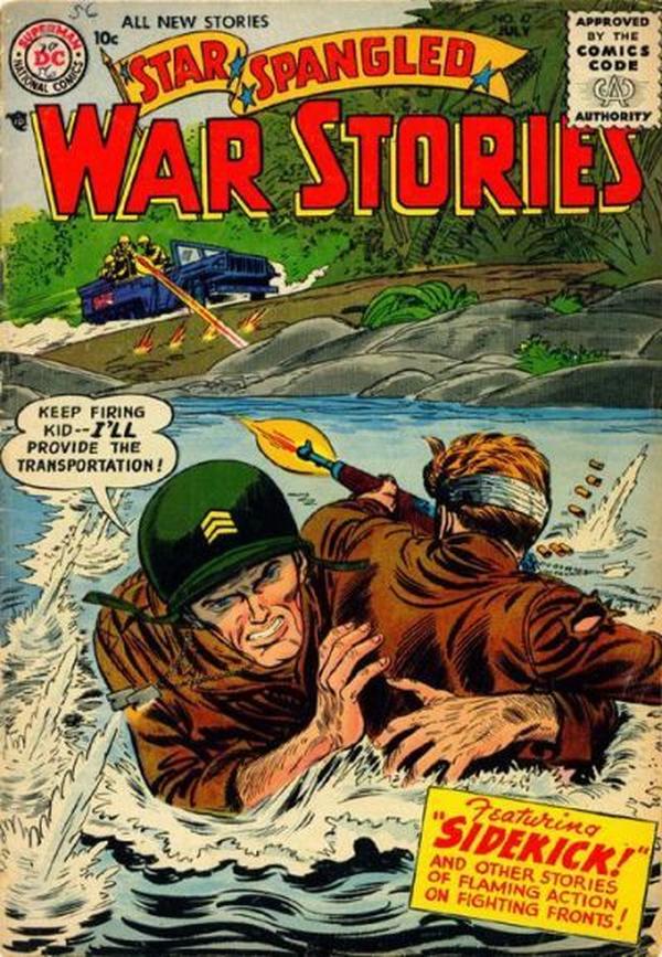Star Spangled War Stories #47 cover