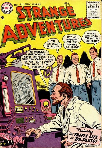 Strange Adventures #70 cover