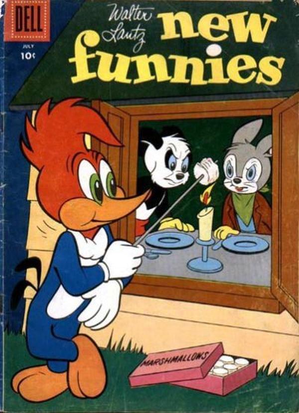 Walter Lantz New Funnies #233 cover