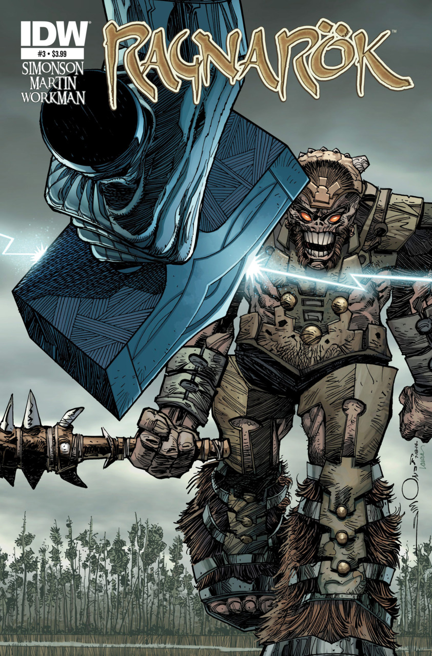 Ragnarök #3 cover