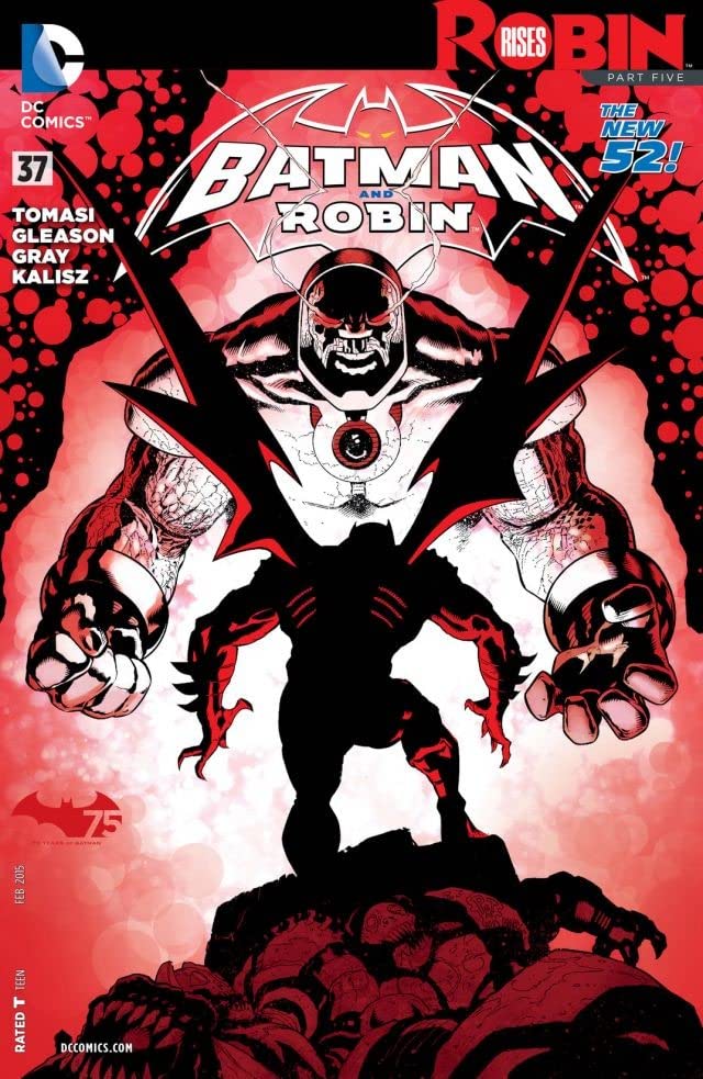 Batman and Robin #37 cover