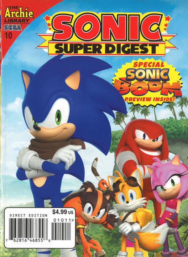 Sonic Super Digest #10 cover