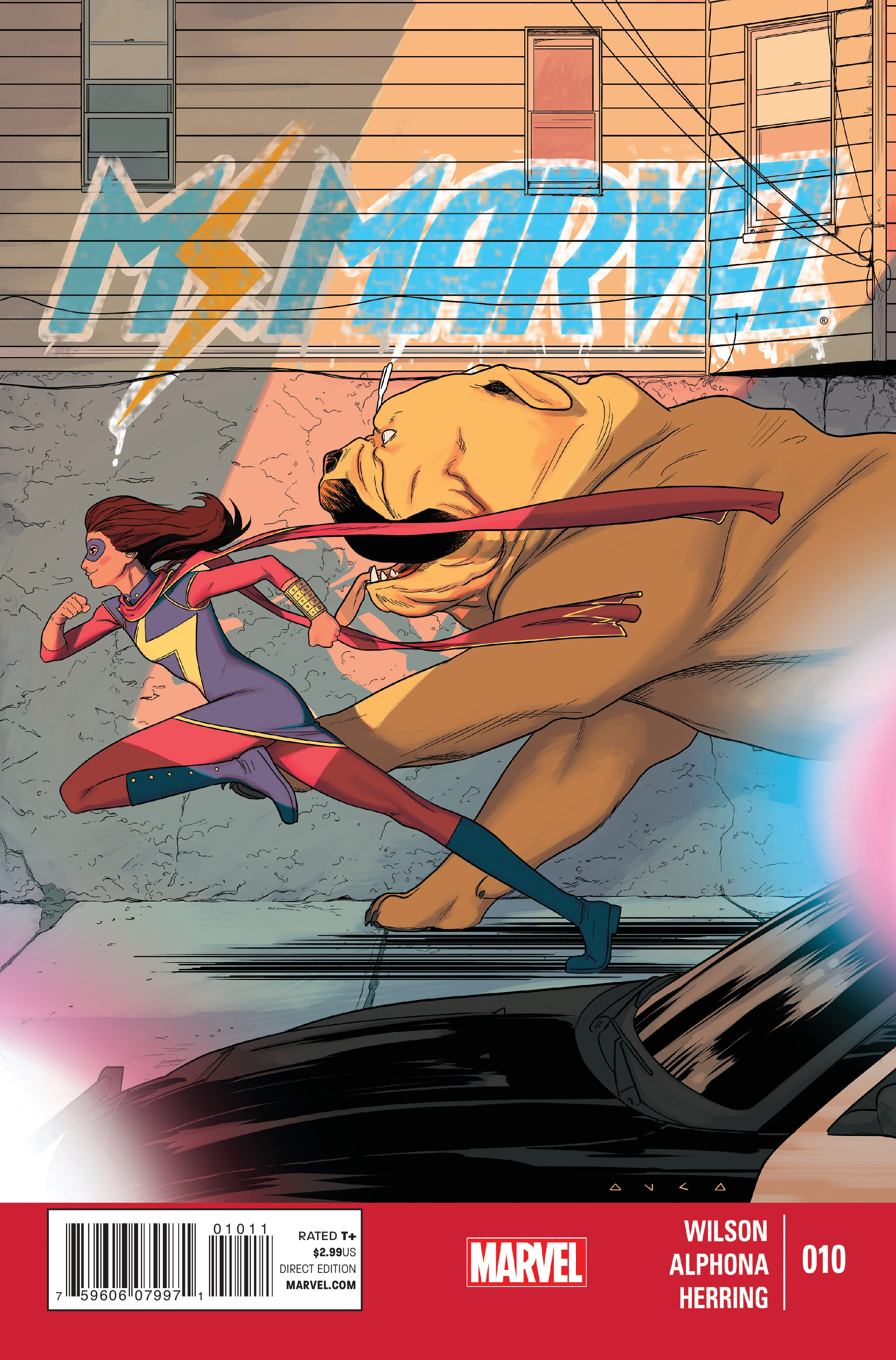 Ms. Marvel #10 cover