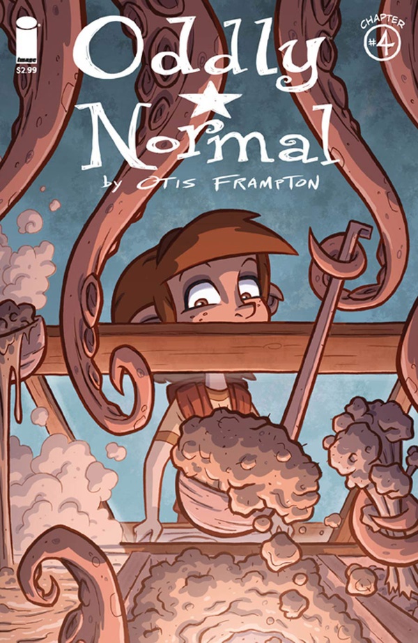 Oddly Normal #4 cover