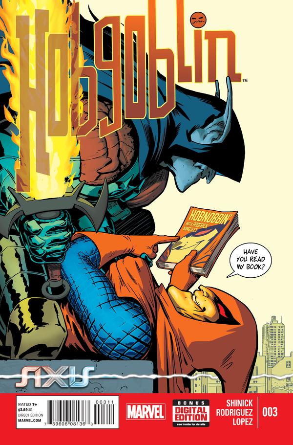 Axis: Hobgoblin #3 cover