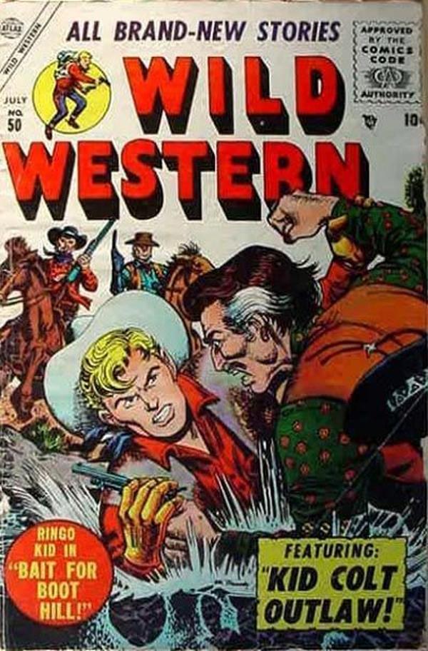 Wild Western #50 cover