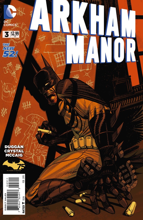 Arkham Manor #3 cover