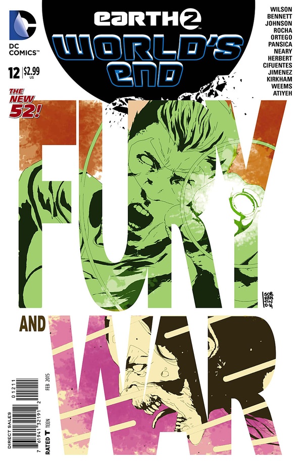 Earth 2: World's End #12 cover