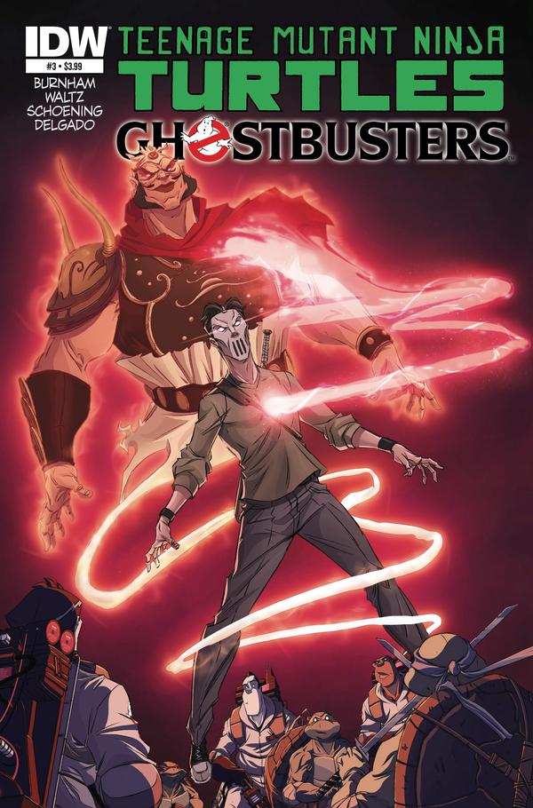 Teenage Mutant Ninja Turtles / Ghostbusters #3 cover
