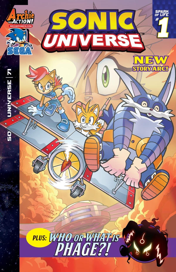 Sonic Universe #71 cover