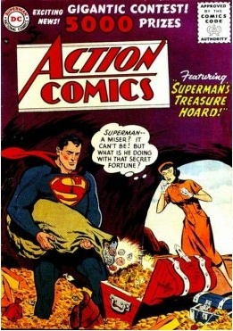 Action Comics #219 cover
