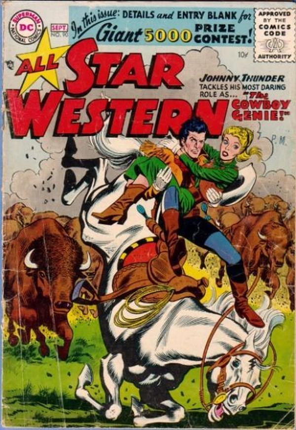 All Star Western #90 cover