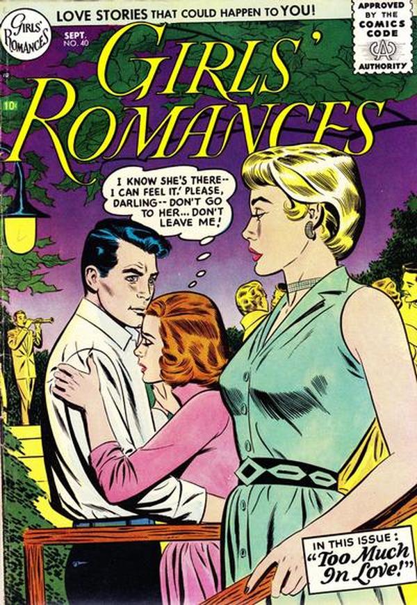 Girls' Romances #40 cover