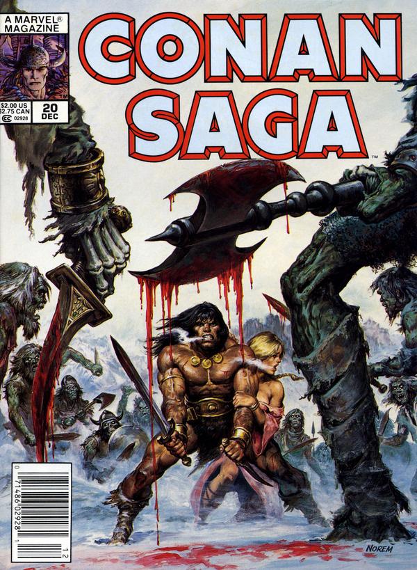 Conan Saga #20 cover