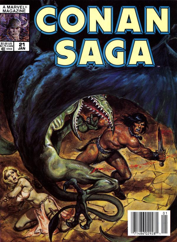 Conan Saga #21 cover