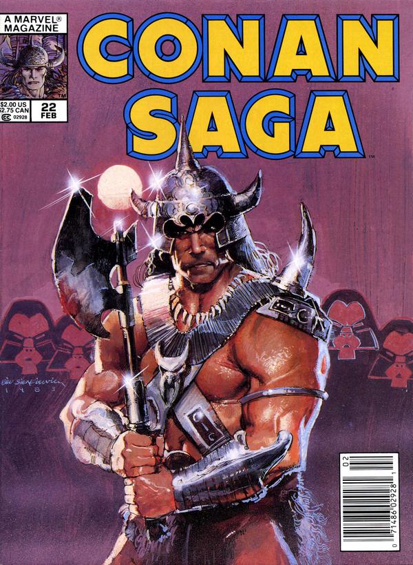 Conan Saga #22 cover
