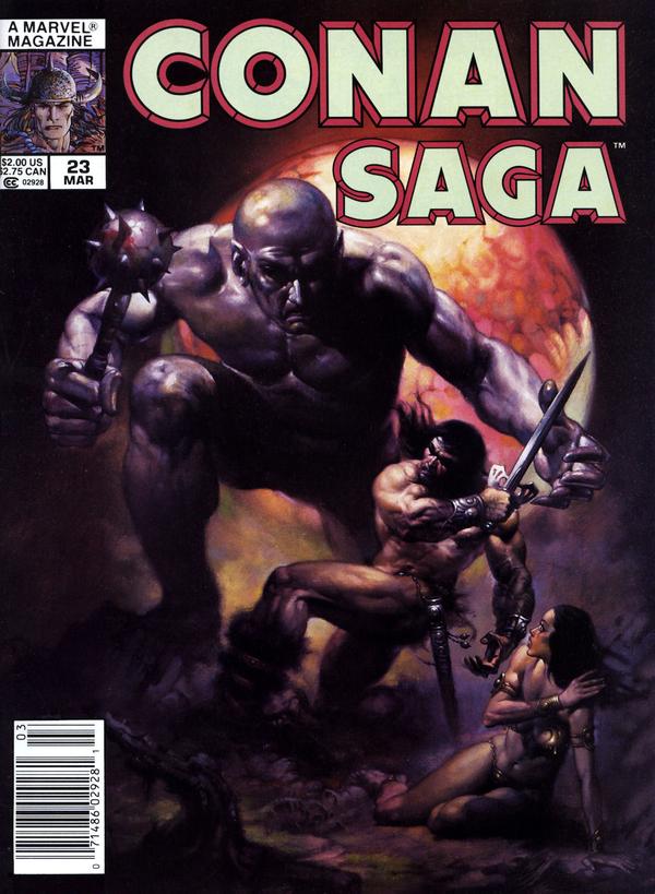 Conan Saga #23 cover