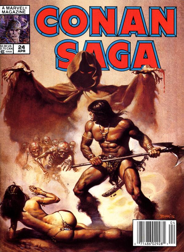 Conan Saga #24 cover