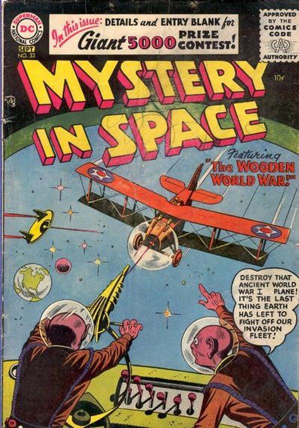 Mystery in Space #33 cover