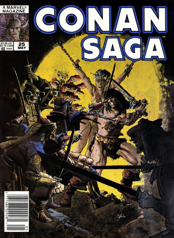 Conan Saga #25 cover