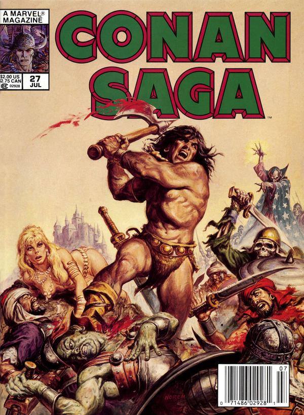 Conan Saga #27 cover