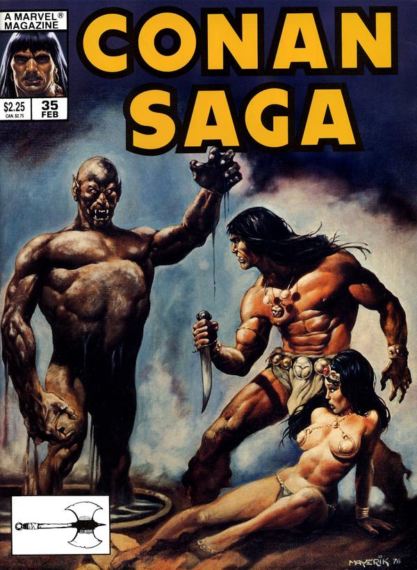 Conan Saga #35 cover
