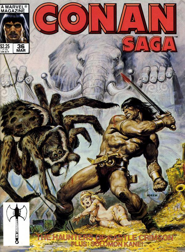 Conan Saga #36 cover