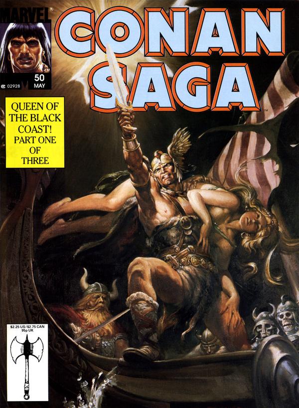 Conan Saga #50 cover
