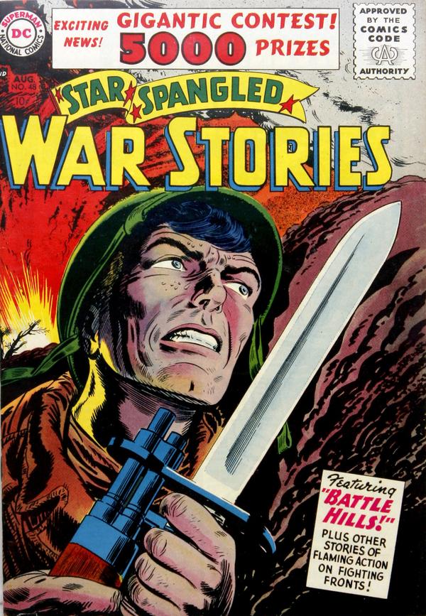 Star Spangled War Stories #48 cover
