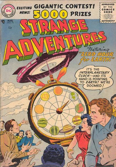 Strange Adventures #71 cover