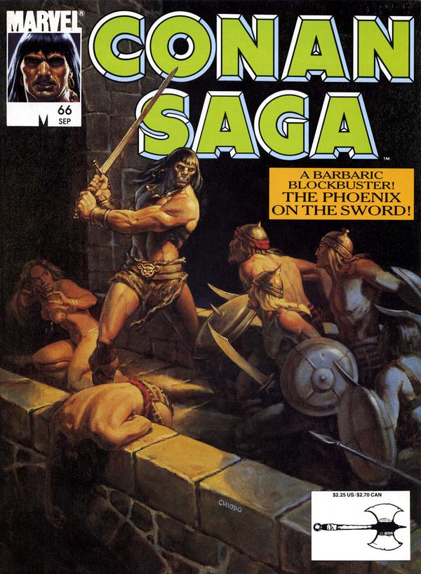 Conan Saga #66 cover