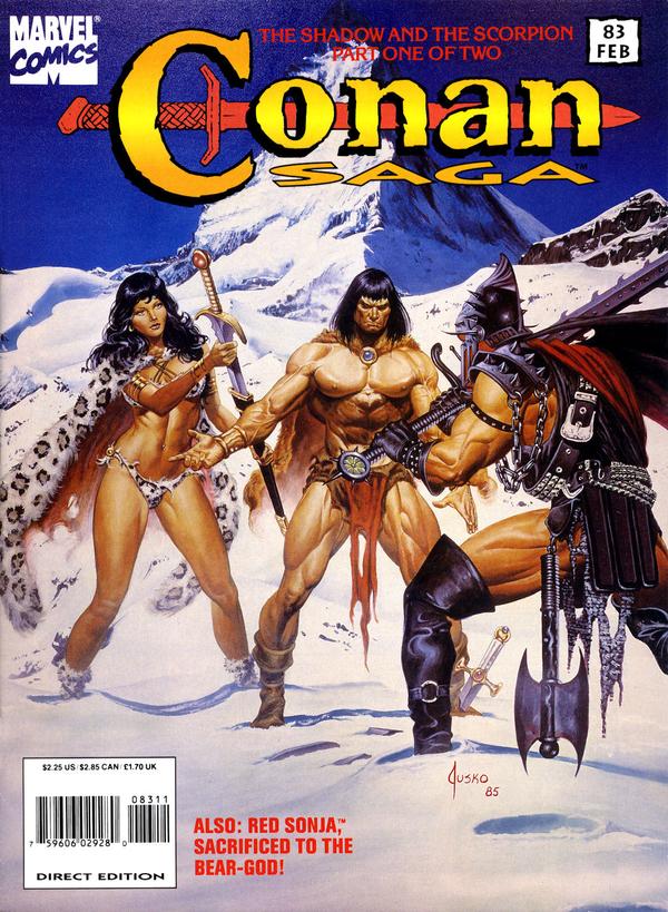 Conan Saga #83 cover