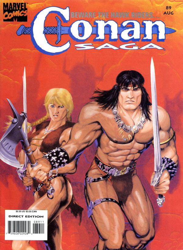 Conan Saga #89 cover